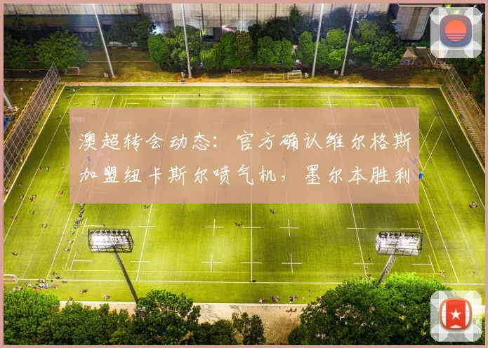 澳超转会动态：官方确认维尔格斯加盟纽卡斯尔喷气机，墨尔本胜利前锋转会分析
